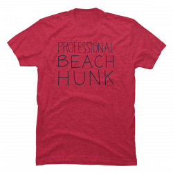 professional beach hunk shirt